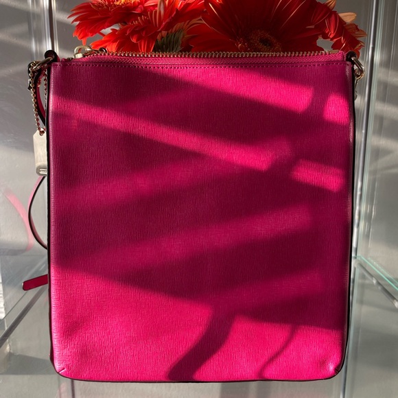 Coach Pink Crossbody Bag - Picture 2 of 9